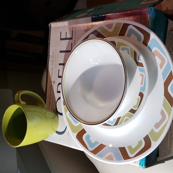 Free 12in platter Vitrelle USA 5 pieces - Picture 3 of 5